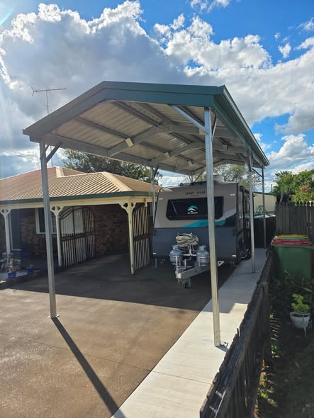 Finished build by Darling Downs Sheds