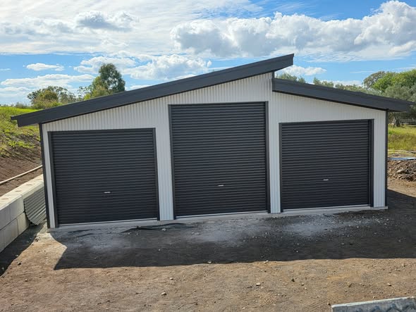Lock-up Garages built by Darling Downs Sheds